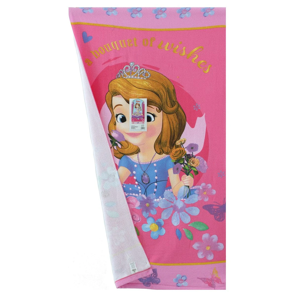 Telo Mare Principesse Sofia Disney Microspugna 70x140 Cm M884 4 Telo Mare Principesse Sofia Disney Microspugna 70x140 Cm M884 - immagine 2