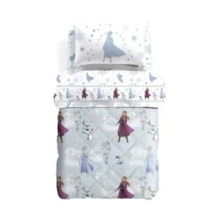 Trapunta Piumone Frozen Anna&Elsa Disney Caleffi - Dimensioni Varie K558