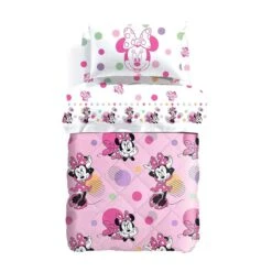 Trapunta Piumone Invernale Minnie Allegra Disney Caleffi - Dimensioni Varie K480