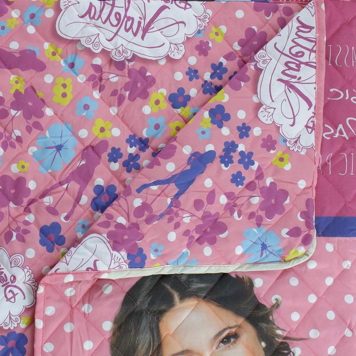 Trapuntino Copriletto Violetta Passion Disney Singolo Una Piazza M868 4 Trapuntino Copriletto Violetta Passion Disney Singolo Una Piazza M868 - immagine 2