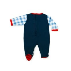 Tutina Neonato Mickey Mouse Disney In Cotone Da 0 A 9 Mesi WD101521 Y277 -Negozio Per Bambini Disney tutina neonato disney baby in cotone b2wd101521 marino 2 4