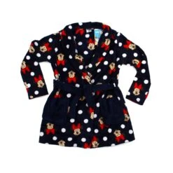Vestaglia Bambina Minnie Disney In Pile Coral 0907 J707 -Negozio Per Bambini Disney vestaglia bambina minnie disney in pile coral 0907 blu 1 6